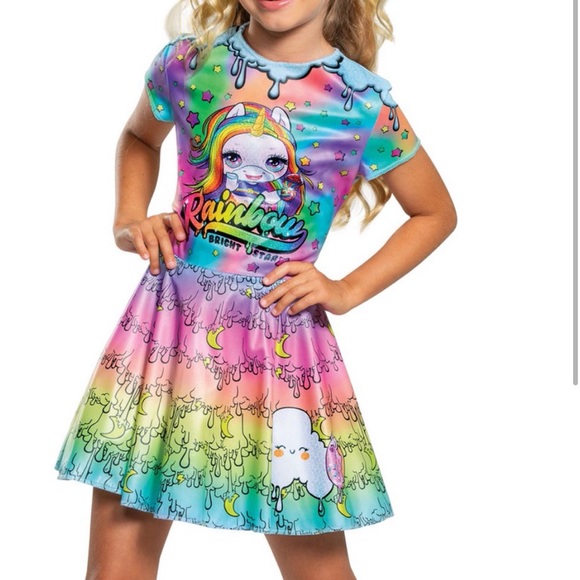 Poopsie Unicorn Rainbow Brightstar Child Costume - Picture 4 of 4
